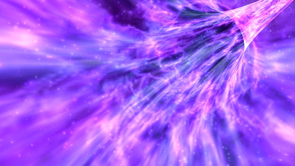 Space Wormhole 3D Screensaver for Windows